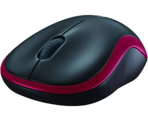 Buy Logitech M185 Wireless Mouse Red 910-002237