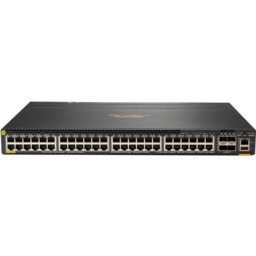 Buy JL661A  Networking CX 6300M 48-port 1GbE Class 4 PoE and 4-port SFP56 Switch