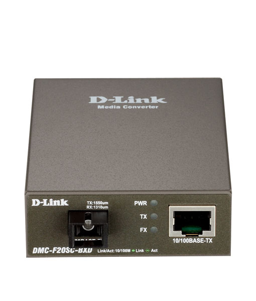 Buy DMC-920ST 100BASE-TX to 100BASE-FX WDM BiDi Single-mode Fiber (SC) Media Converter