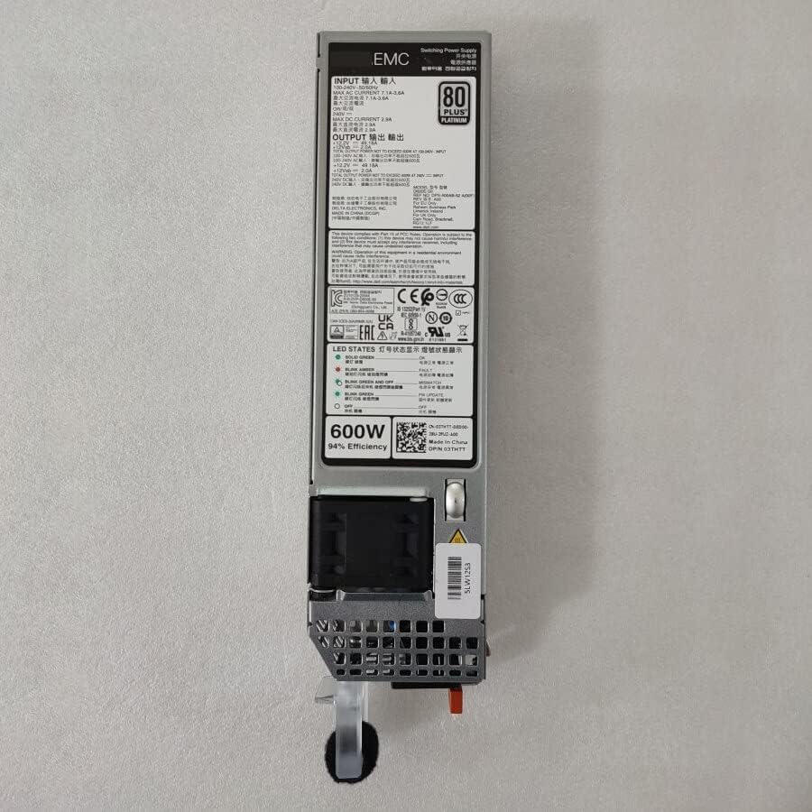 Buy 03THTT DELL R450/R750XS SERVER 600W PLATINUM P.S.