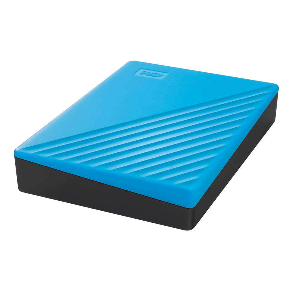 Buy WD 4TB My Passport Portable External Hard Drive-USB.3.0- (BLUE) WDBPKJ0040BBL-WESN