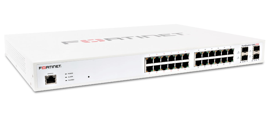Buy FS-124E-POE	FortiSwitch-124E-POE L2+ managed POE switch