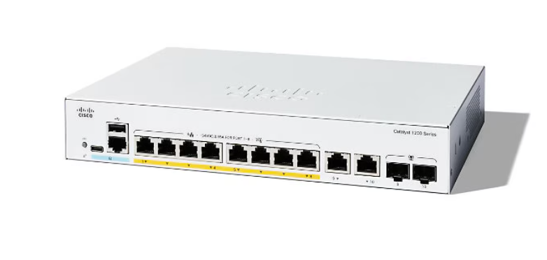 Buy Cisco Catalyst - switch - 8 ports - smart - rack-mountable C1200-8P-E-2G