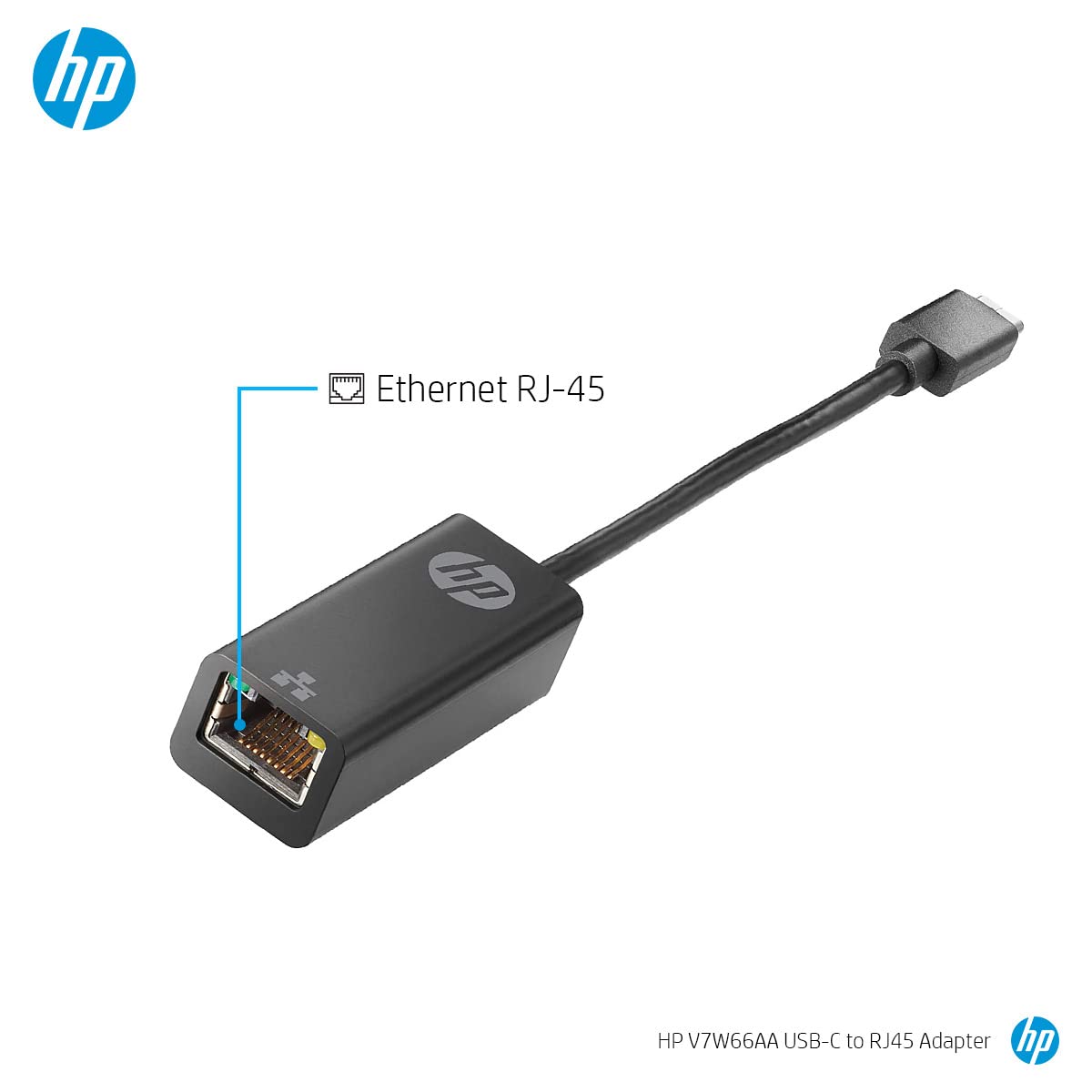 Buy V7W66AA HP USB-C to RJ45 Adapter