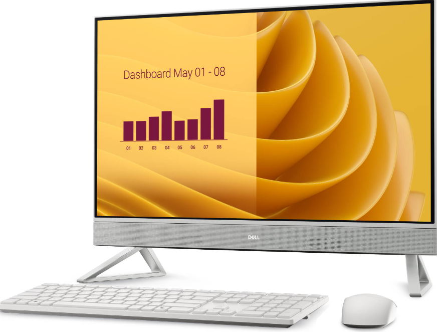 Buy Dell 27 AIO|Core 7 -150U|16GB|1TB SSD|Nvidia MX 570A AIO-EC27250-003-ENG