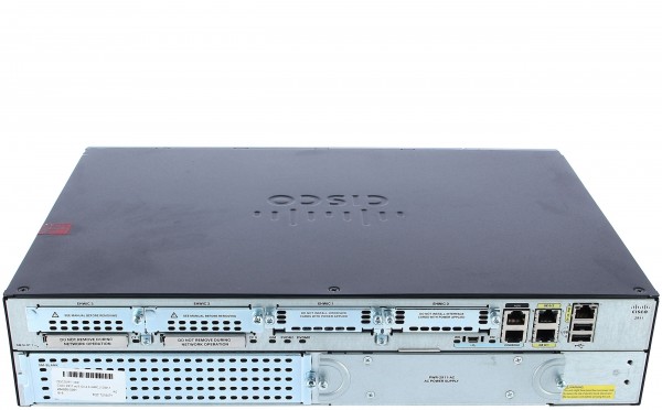 Buy CISCO2911-V/K9-RF Cisco 2911 UC Bundle, PVDM3-16, UC LicensePAK
