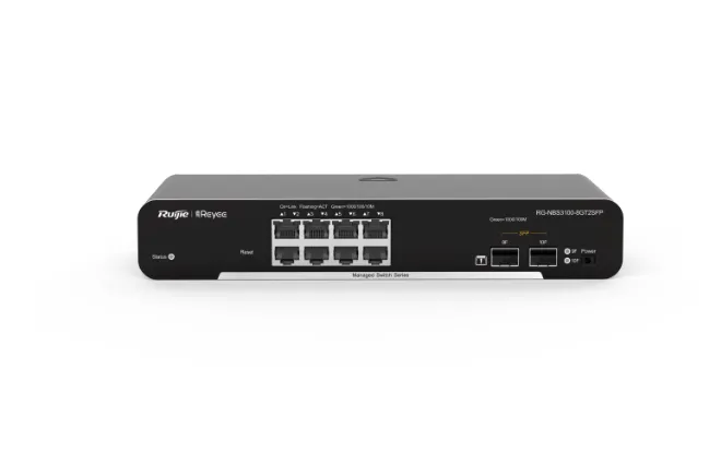 Buy Ruijie 10-Port Gigabit Layer 2 Cloud Managed Non-PoE Switch RG-NBS3100-8GT2SFP