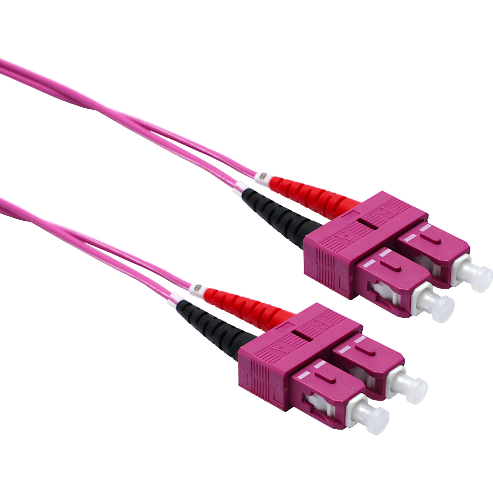 Buy 204-340 EXCEL OM4 SC-SC DUPLEX P/LEAD 50/125 3M VIOLET