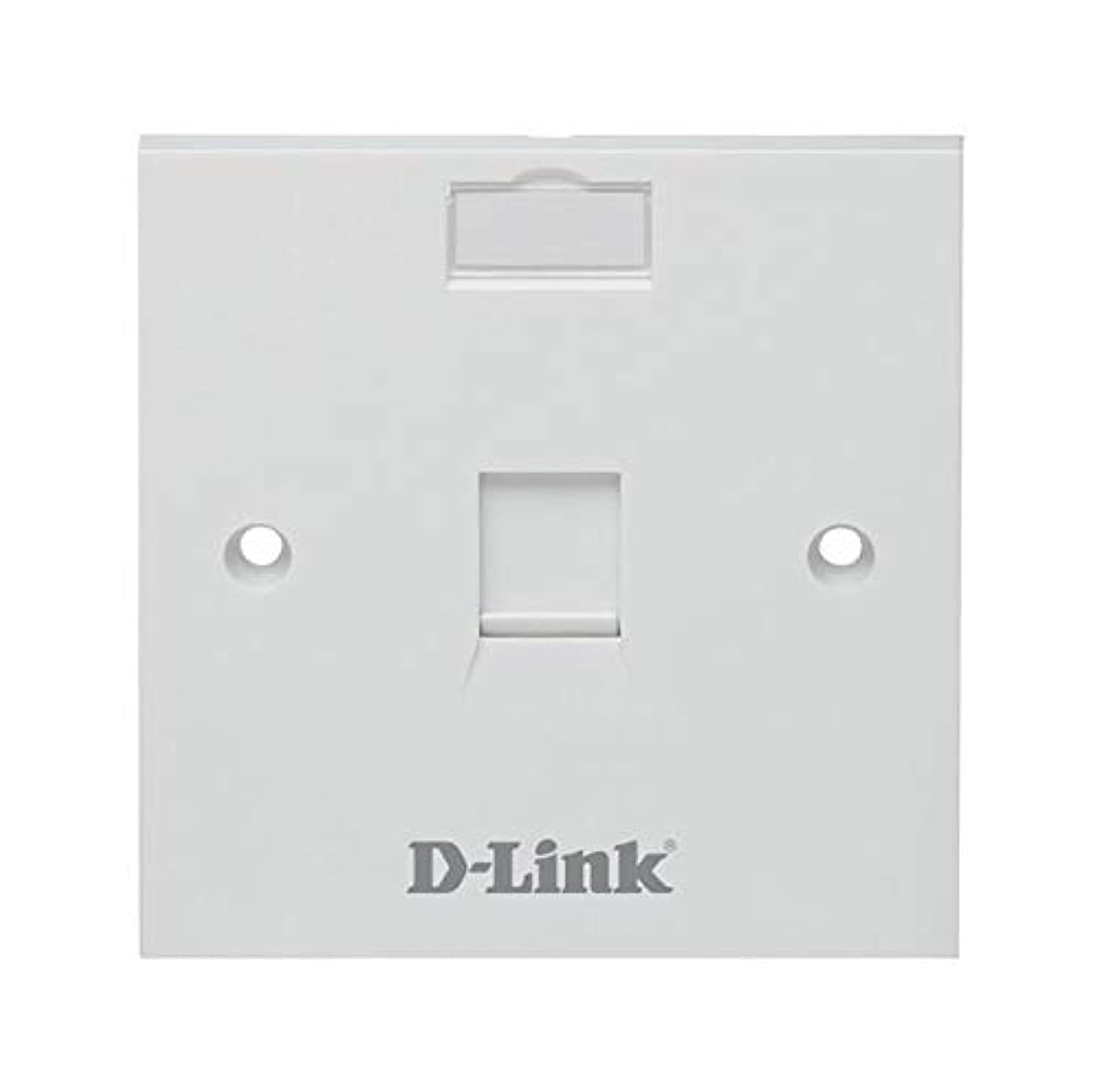 Buy D-Link Single Faceplate with Shutter - White NFP0WHI11