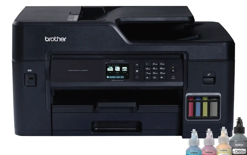 Buy MFC-T4500DW Inkjet MFC Refill Ink Tank Wireless Duplex All-in-One