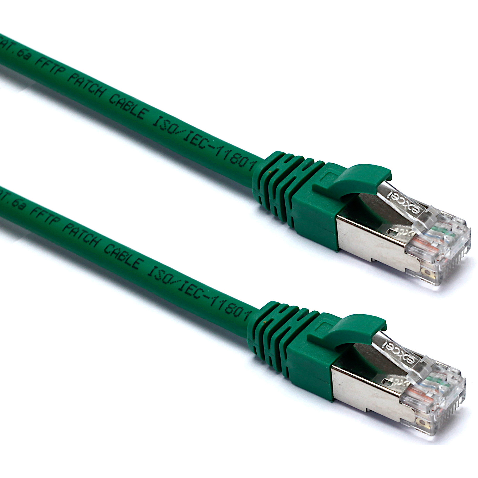 Buy 101-134 EXCEL CAT6A 0.3M FFTP LSOH PATCH LEAD GREEN