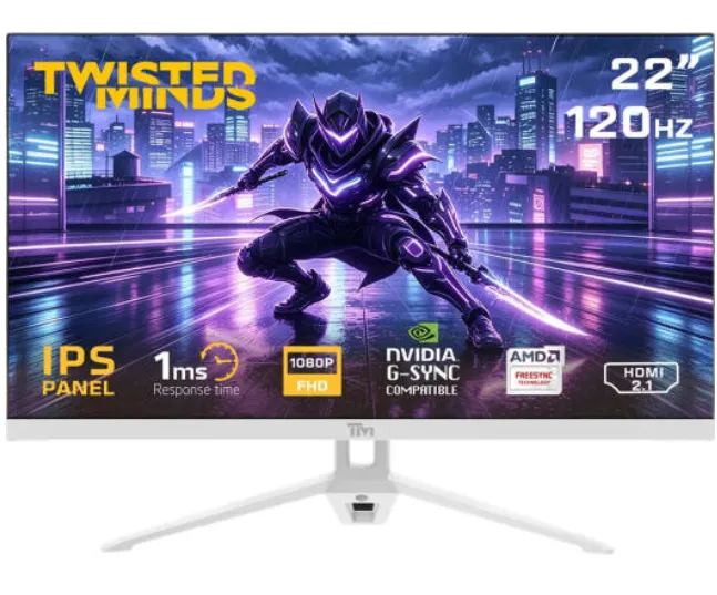 Buy Twisted Minds TM22FHD120IPS Eco Series 22 Inch Full HD Fast IPS 120Hz Monitor