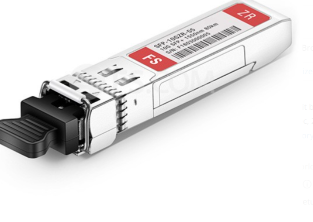 Buy SFP-10G-ZR-S	Cisco  Compatible SFP+ 10GBASE-ZR 80km DOM Duplex LC/UPC SMF Optical Transceiver Module