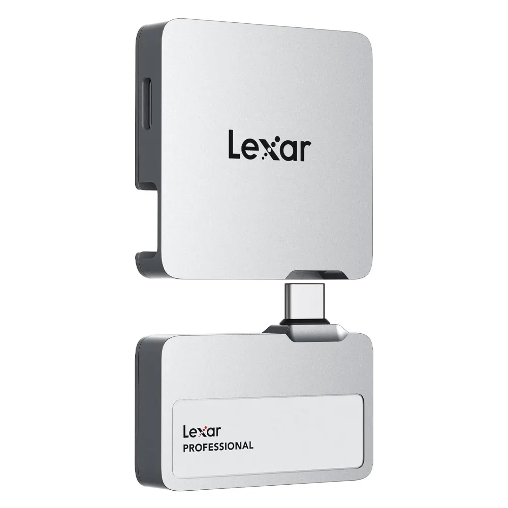 Buy Lexar Professional Go 1TB External Portable SSD with HUB LSL400S001T-RNSNG