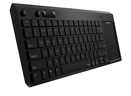 Buy RAPOO K2800 KEYBOARD WITH TOUCHPAD WIRELESS BLACK AR