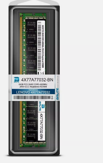 Buy 4X77A77032 ThinkSystem 64GB TruDDR5 4800MHz (2Rx4) 10x4 RDIMM