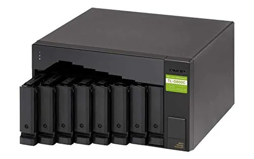 Buy QNAP TL-D800C 8 Bay Desktop JBOD Storage Enclosure USB Type-C