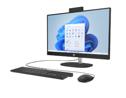 Buy HP AIO 24-cr0316nh i3-1315U 8GB 512GB SSD 23.8 FHD NON-TOUCH SHARED DOS BLACK B73U7EA