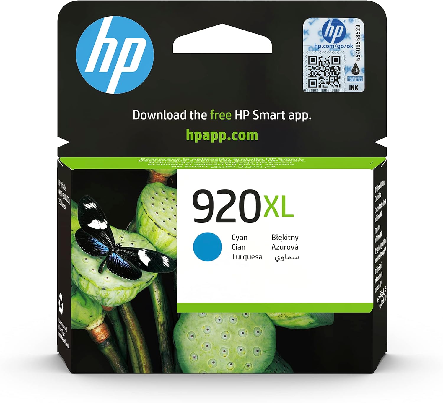 Buy CD972AE HP 920XL High Yield Cyan Original Ink Cartridge