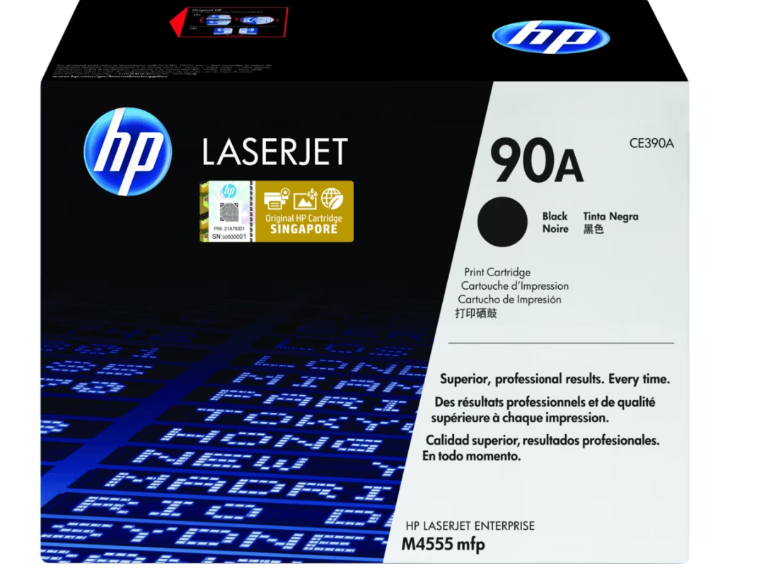 Buy CE390A HP 90A Black Original LaserJet Toner Cartridge