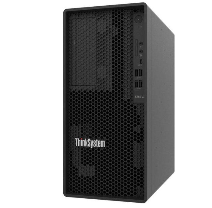 Buy Lenovo ThinkServer ST50 V2 – Intel Xeon E-2356G, 16GB RAM, 2x2TB HDD, SW RAID, 500W PSU