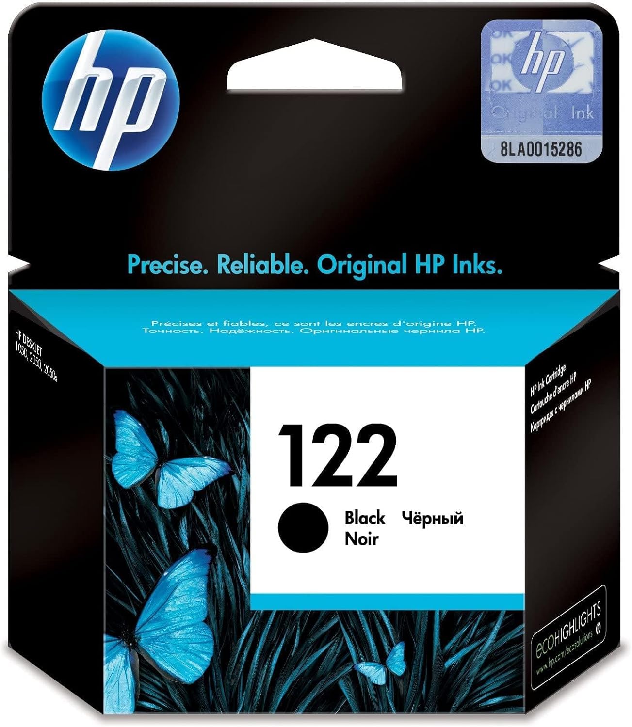 Buy CH561HE  HP 122 Black Original Ink Cartridge