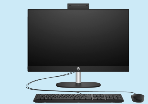 Buy A0CL9EA#BH5  HP AIO 24CR1007NH TOUCH,U5-125,16GB,512GB,DOS,1YR,BLK