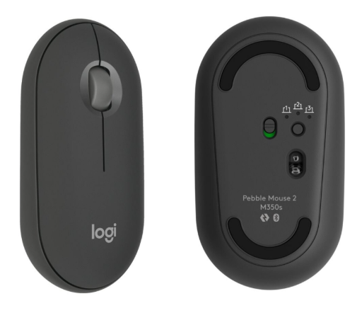 Buy Logitech Mouse Wireless - M350S Pebble Mouse 2 (Graphite) 910-007015