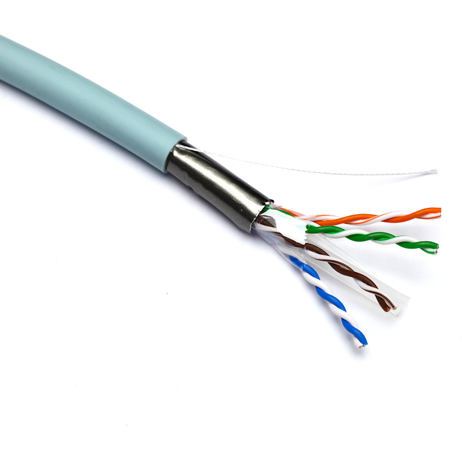 Buy 100-219 EXCEL CAT6A U/UTP CABLE ICE BLUE 500M Dca