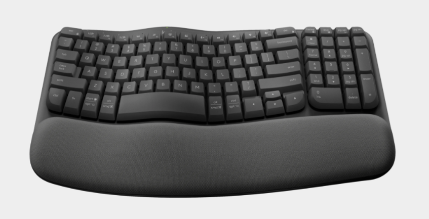 Buy Logitech Keyboard Wireless - Wave Keys English & Arabic (Black) 920-012312