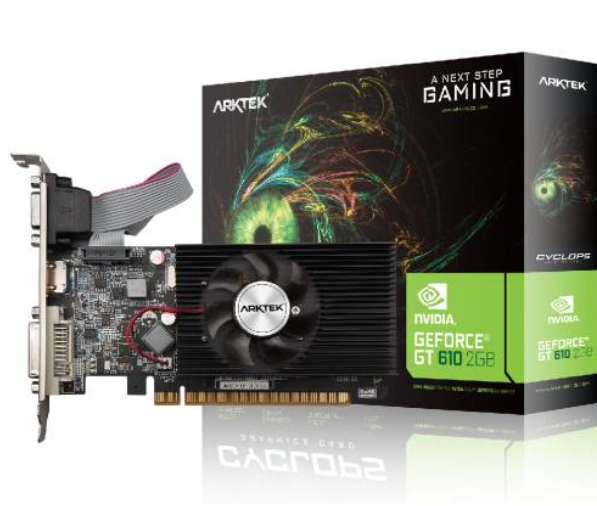 Buy ARKTEK GeForce GT610 2GB DDR3 64-bit HDMI/DVI/VGA AKN610D3S2GL1