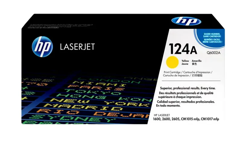 Buy HP YELLOW TONER CARTRIDGE Q6002A