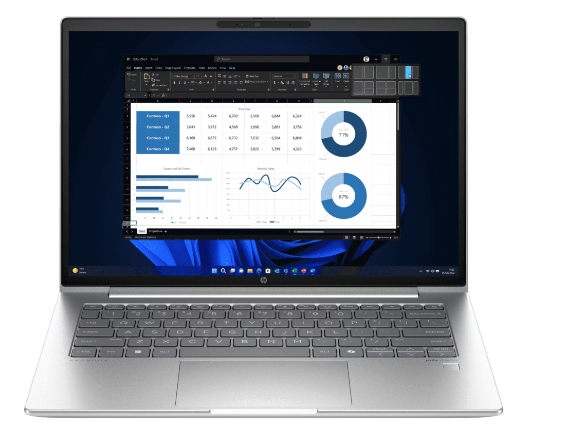 Buy HP   PROBOOK 440 G11- ULTRA 5 125 U- 8 GB RAM , 512 SSD , Webcam, BT, 14.1  Screen DOS-1 YR WARRANTY