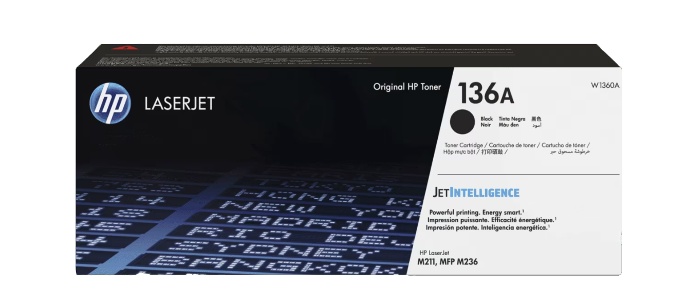 Buy W1360A HP 136A Black Original LaserJet Toner Cartridge