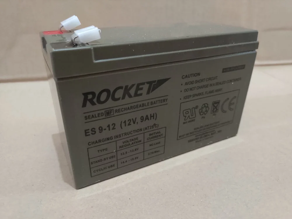 Buy Rocket ES 9-12 (12V – 9Ah) Battery