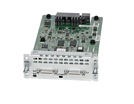 Buy Cisco NIM-2T Serial WAN Interface Card, 2 Serial Ports/High-Speed WAN/Module NIM-2T