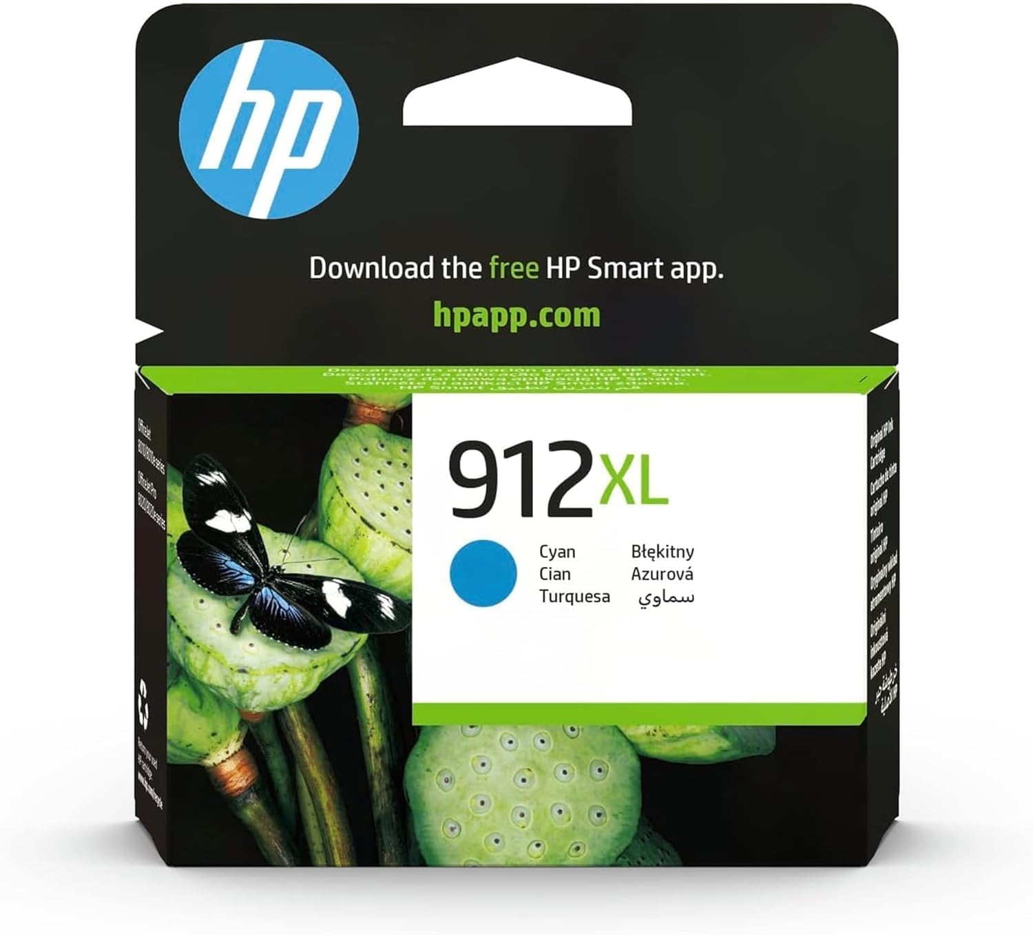 Buy 3YL81AE HP 912XL High Yield Cyan Original Ink Cartridge