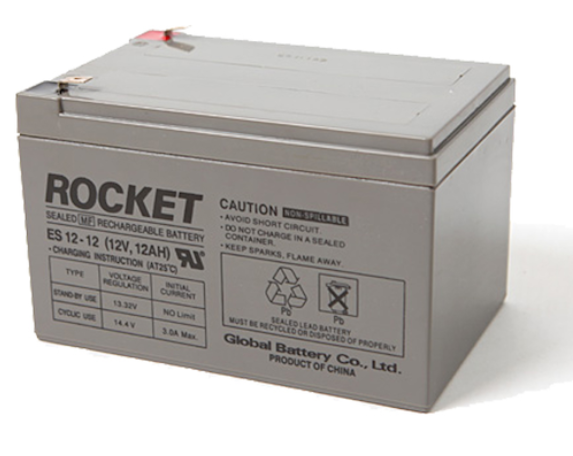 Buy ES 12-12 Rocket 12V 12Ah SMF UPS Battery
