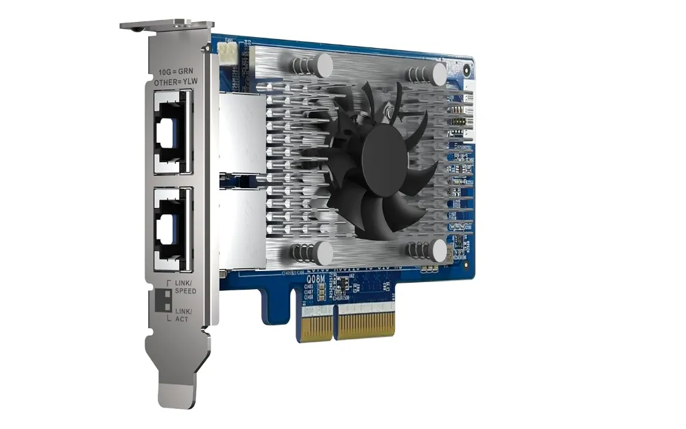 Buy QNAP QXG-10G2T-X710 Two Port 10GbE Network Card