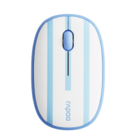 Buy RAPOO M650 MOUSE MULTIMODE WIRELESS - AR- WHITE BLUE