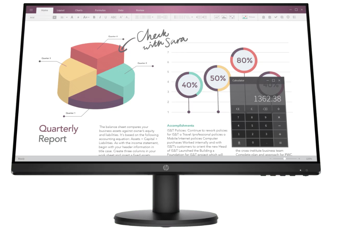 Buy HP MONITOR P24v G4 FHD 