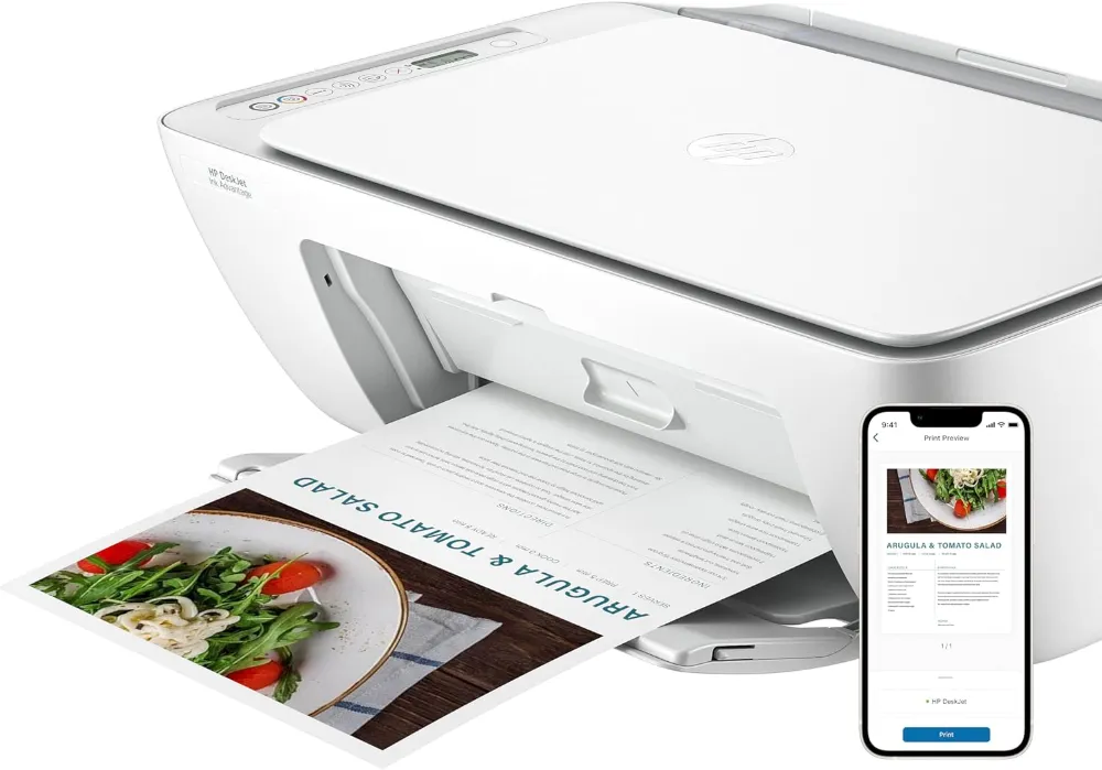 Buy HP DeskJet Ink Advantage 2875 Wireless Print, Copy, Scan, All-in-One Printer 60K47C