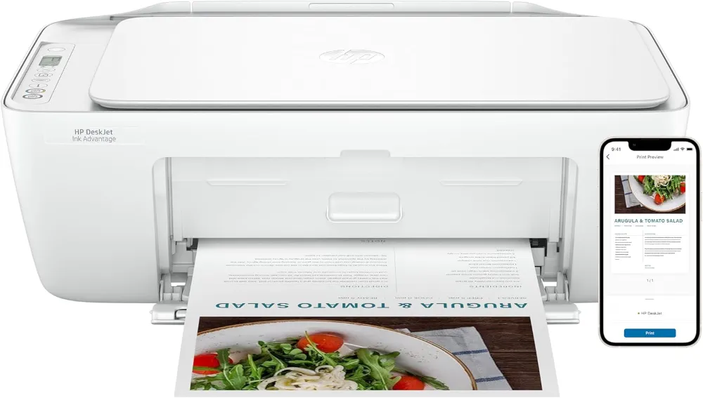 Buy HP DeskJet Ink Advantage 2875 Wireless Print, Copy, Scan, All-in-One Printer 60K47C