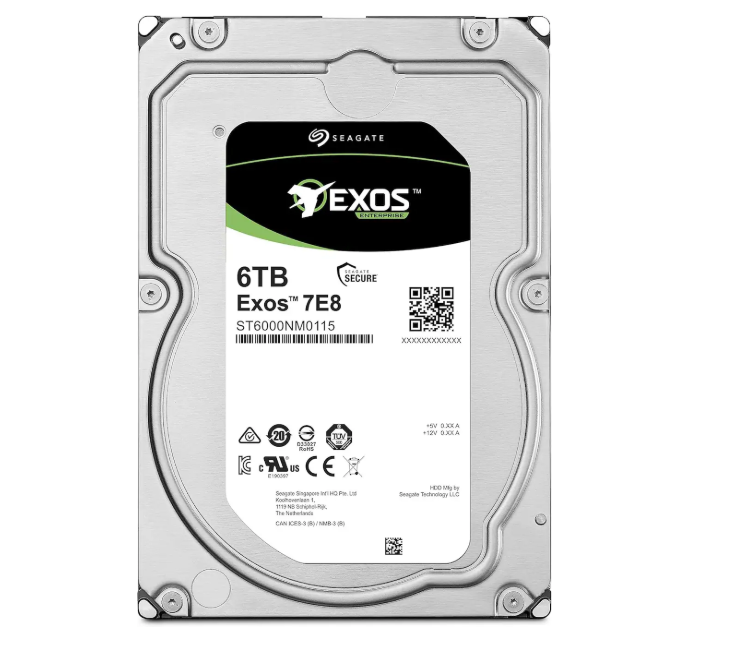 Buy Seagate -6TB 7200 RPM SATA 6GB/s 512e Exos ST6000NM0115