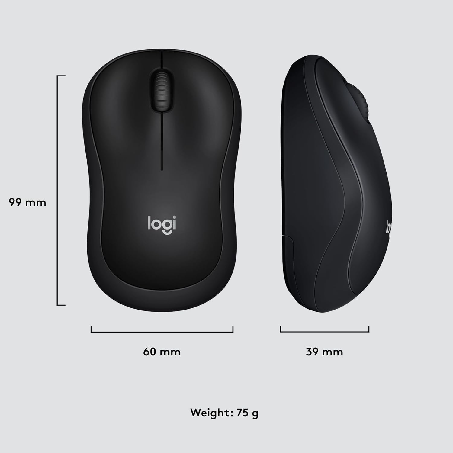 Buy LOGITECH WL MOUSE SILENT M220 CHARCOAL 910-004878