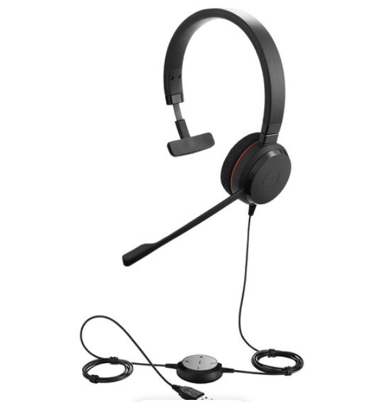 Buy Jabra Evolve 20, Mono UC, USB C/A adapter 4993-829-269