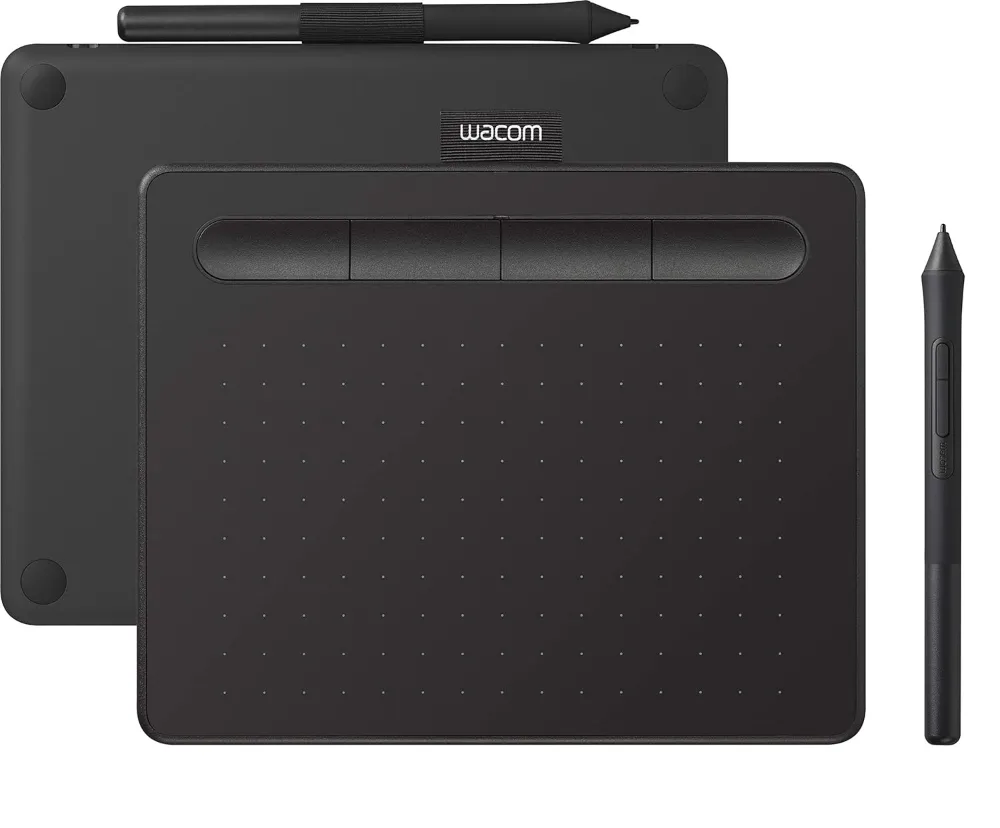 Buy Wacom Intuos Small CTL4100KN Black Pen Tablet 6.0 x 3.7" Active Area