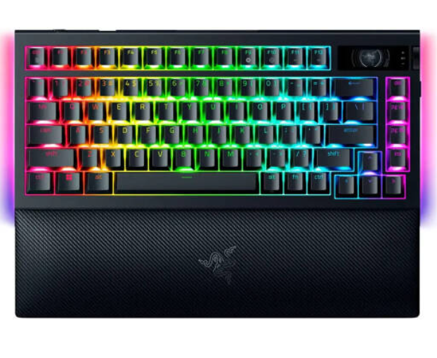 Buy Razer BlackWidow V4 PRO 75% Mechanical Gaming Keyboard, Orange Tactile Mechanical Switch RZ03-05130100-R3M1