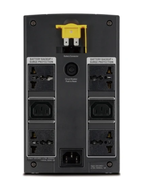 Buy APC Back-UPS 1100VA, 230V, AVR, Universal and IEC Sockets BX1100LI-MS