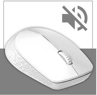 Buy RAPOO MOUSE MULTIMODE SILENT LIGHT GREY M100
